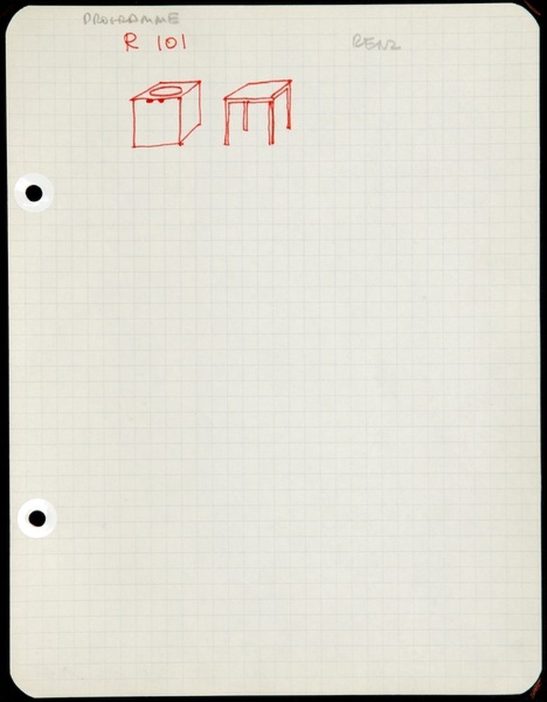 Rangement R 101, programme R 101, Wilhelm Renz, 1969