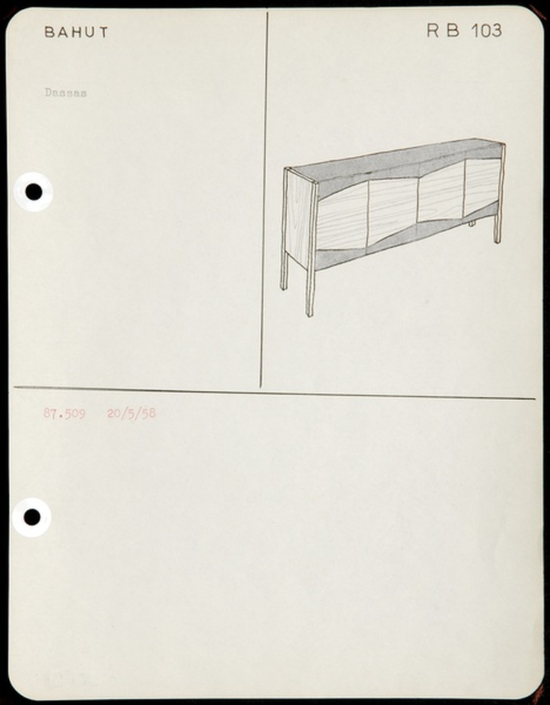 Rangement bahut RB 103, 1958