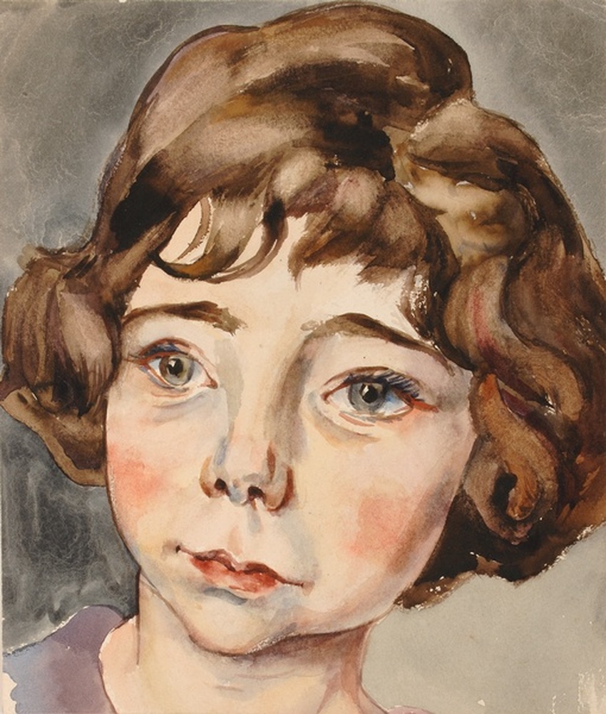 Portrait de Nina Einstein (fille de Carl Einstein)