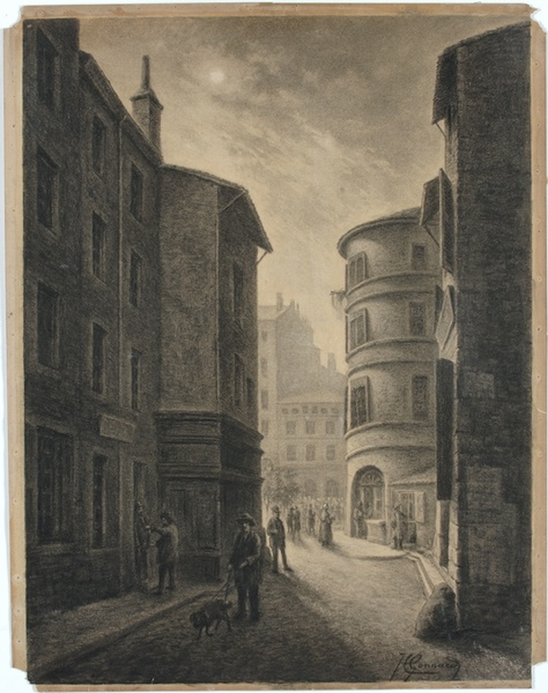 Rue des fossés à Saint-Etienne
