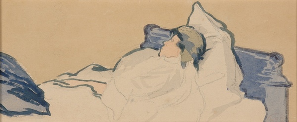 Femme couchée