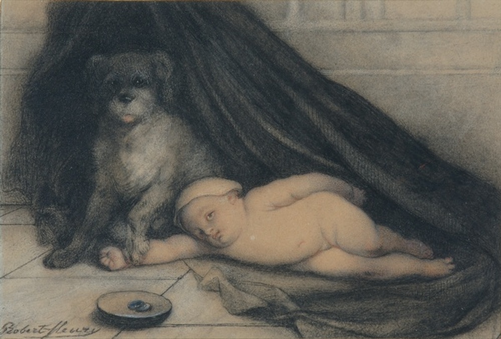 Chien et enfant