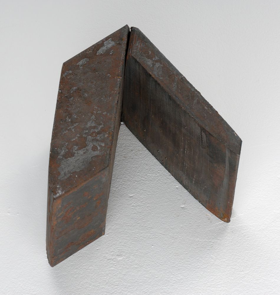 Untitled (Steel wall piece "7")