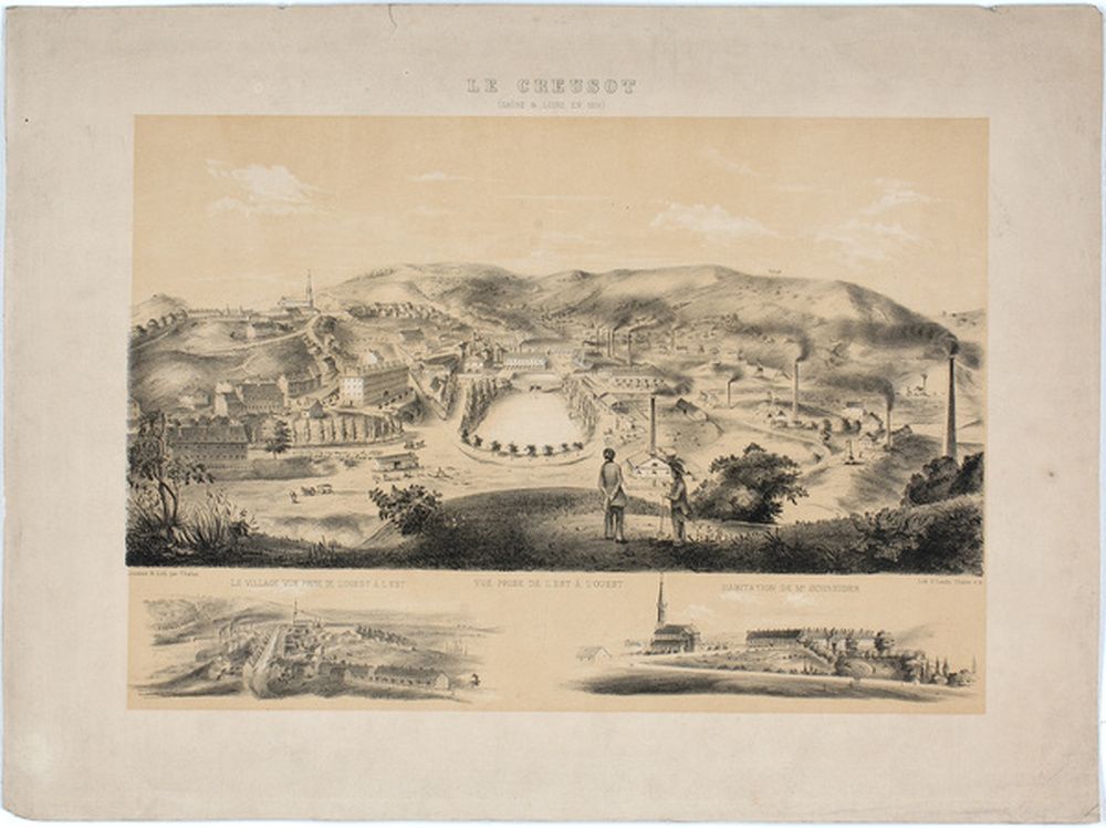 Le Creusot en 1851