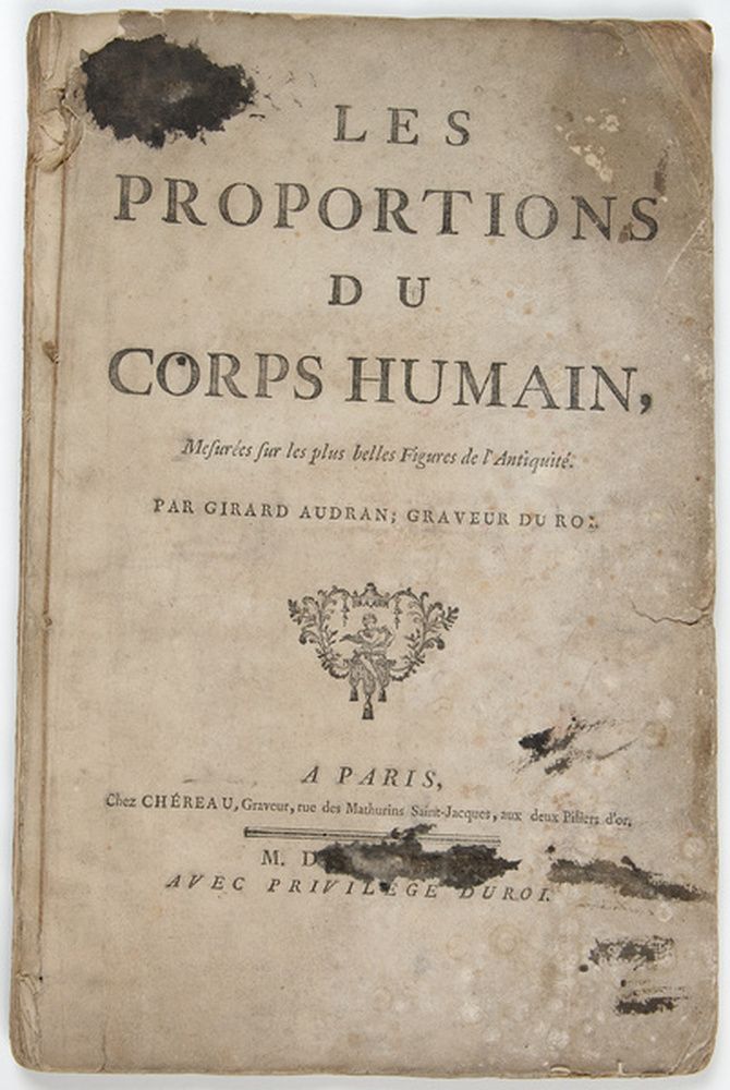 Les proportions du corps humains mesurées sur les plus belles figures de l'Antiquité