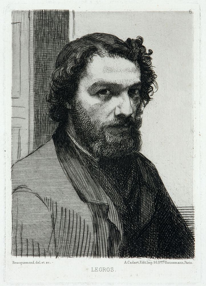 Portrait du peintre Legros