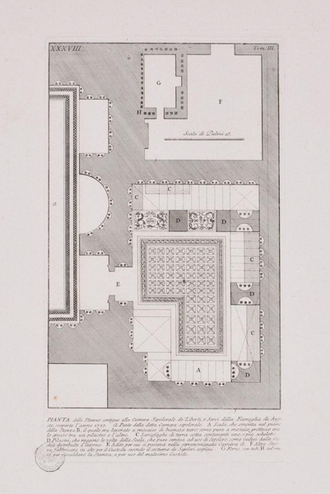 Plan des pièces