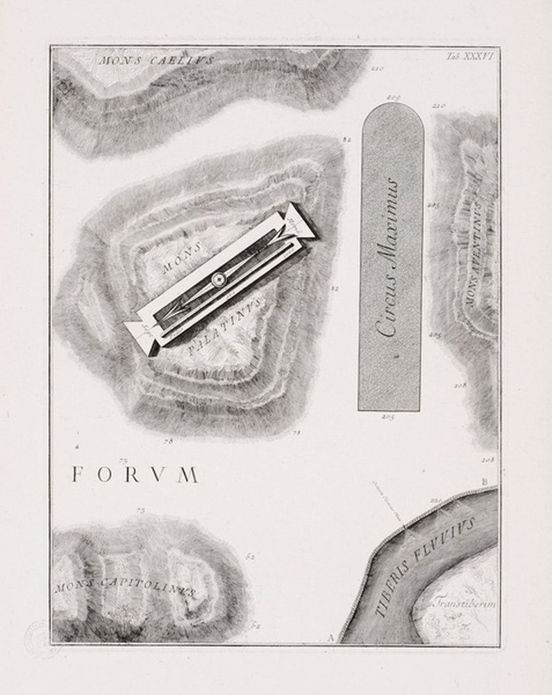 Plan topographique du Circus Maximus