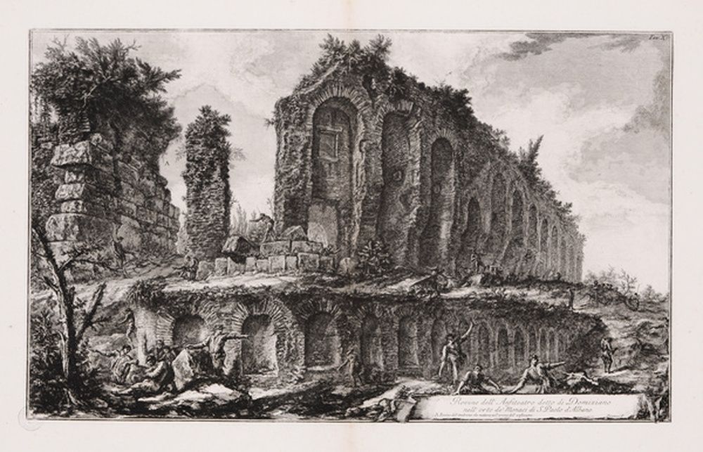 Ruines de l'amphithéâtre de Domitien