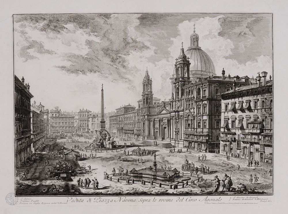 Vue de la piazza Navona