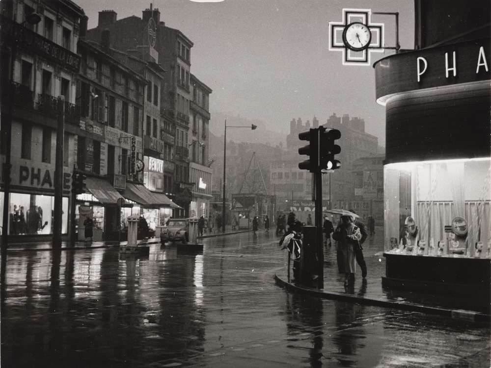 Saint-Etienne, soir pluvieux