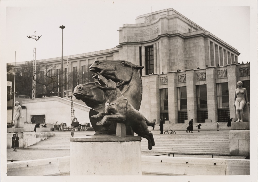 Nouvelle fontaine au Trocadéro