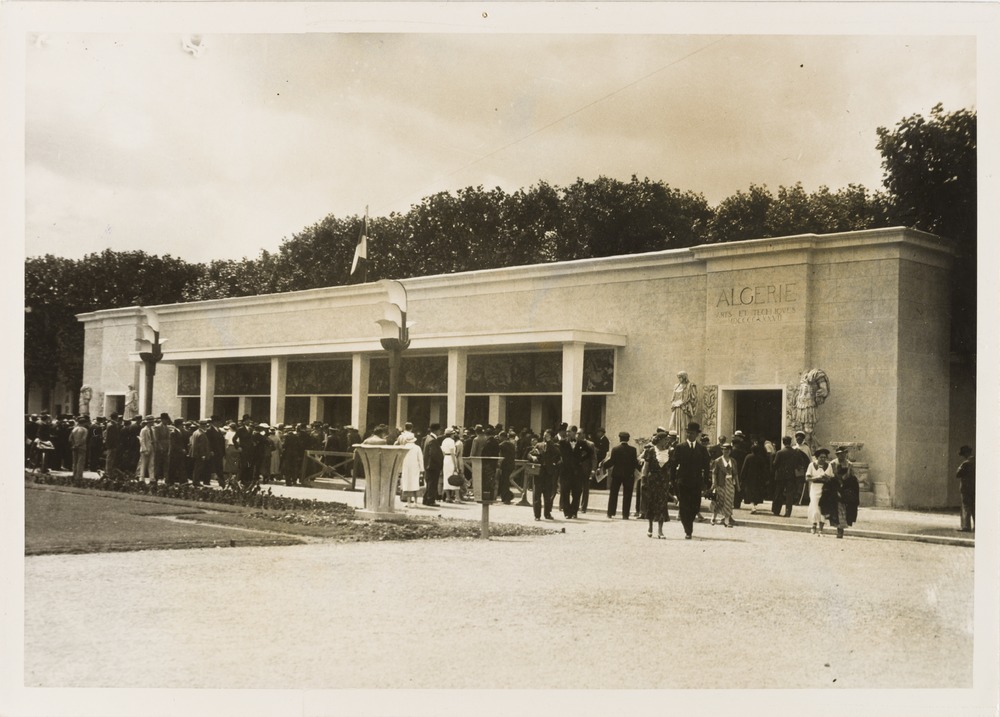 Paris, inauguration du pavillon de l'Algérie