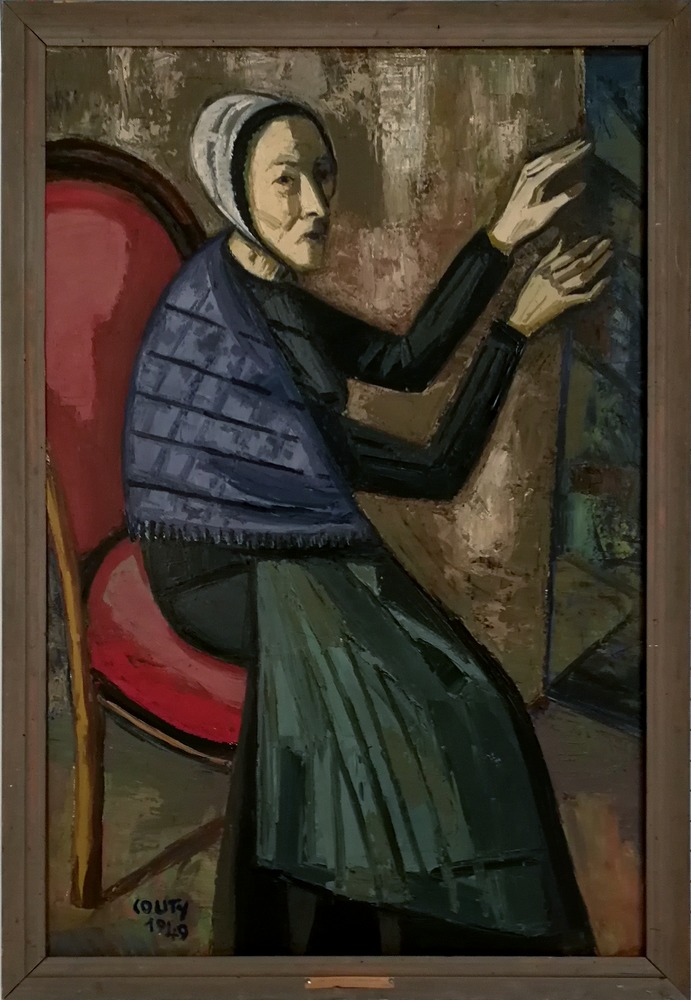 Femme à la chaise