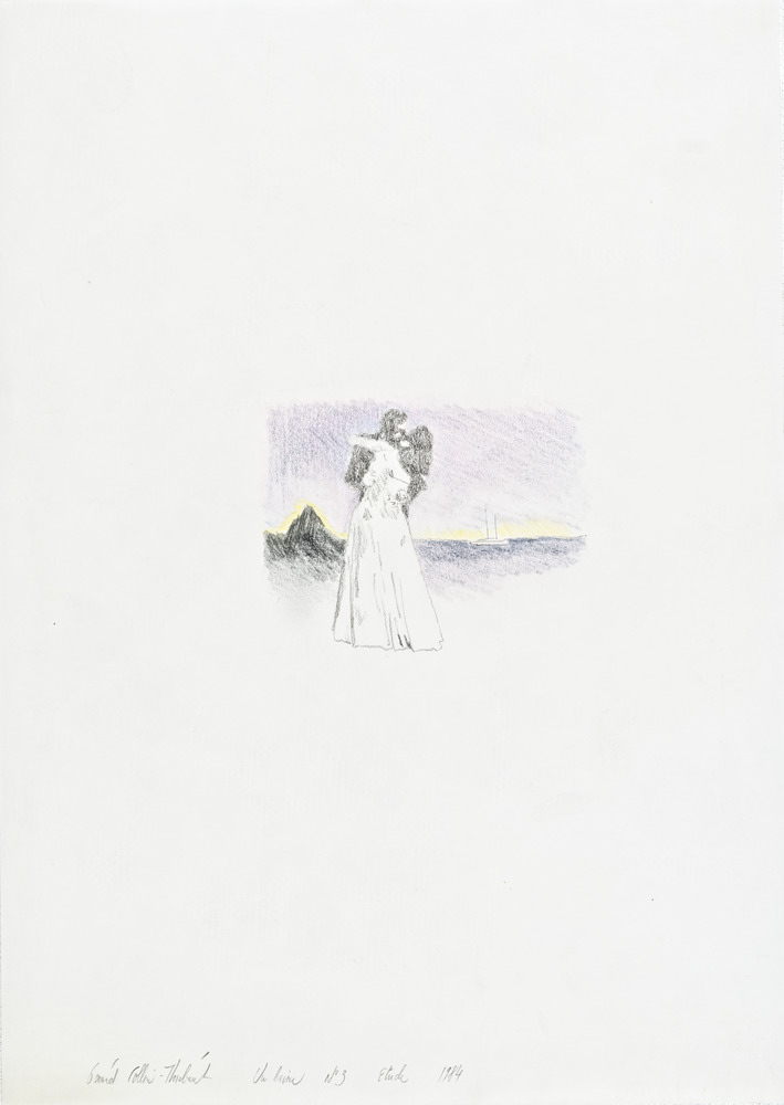 Étude pour Un Baiser n°3