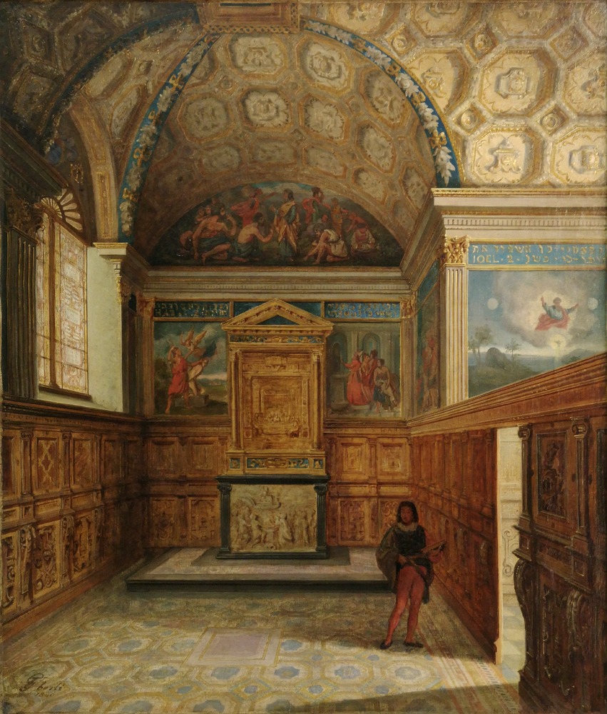 Intérieur de la Chapelle du Château de la Bastie d'Urfé